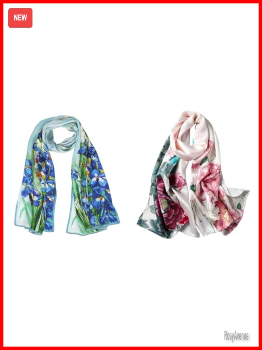 100% Mulberry Silk Long Scarf Shawl Headscarf Neck Wrap Women Gift